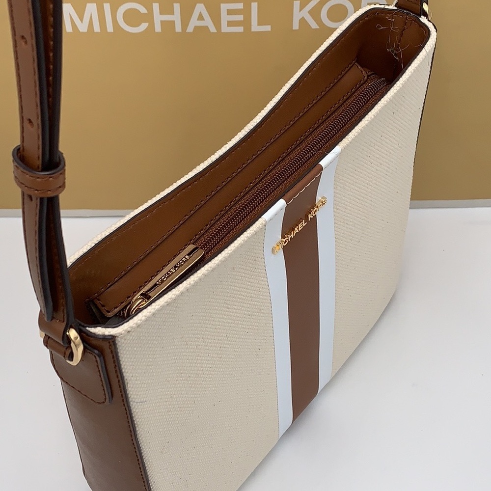 MICHAEL KORS JET SET TRAVEL LARGE MESSENGER CROSSBODY LUGGAGE MULTI COLOR - Picture 11 of 15